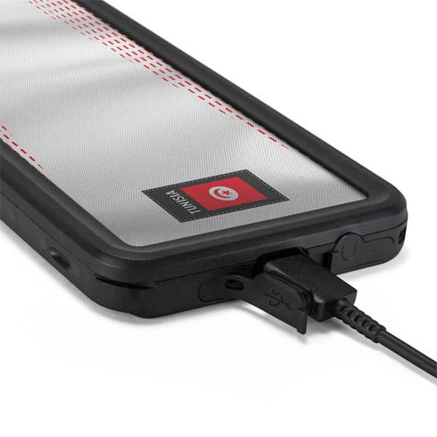 Tunisia Soccer Flag Galaxy S20 Waterproof Case